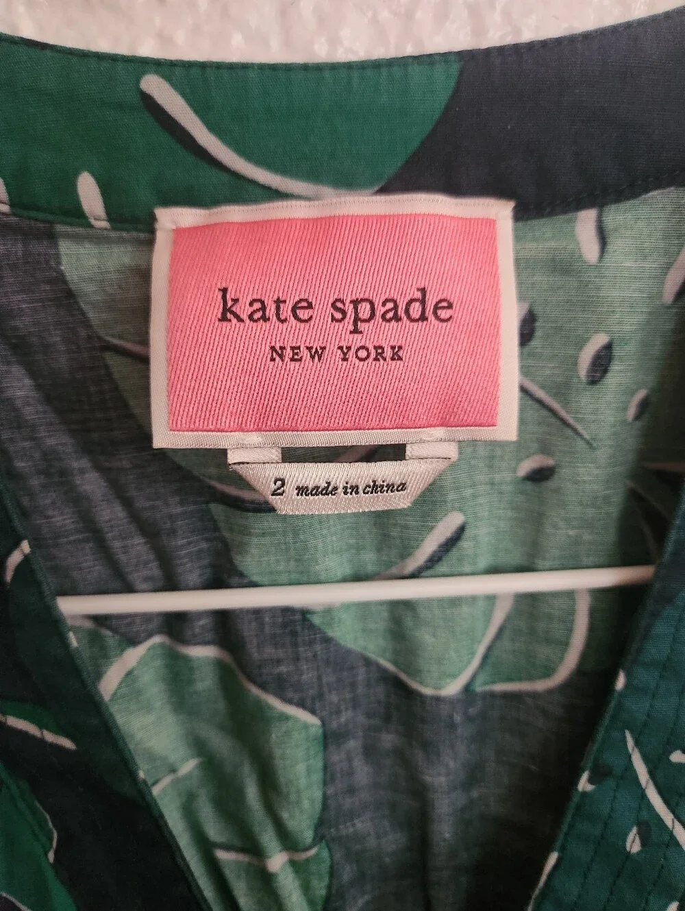 Kate Spade Monstera Dress. Size 2